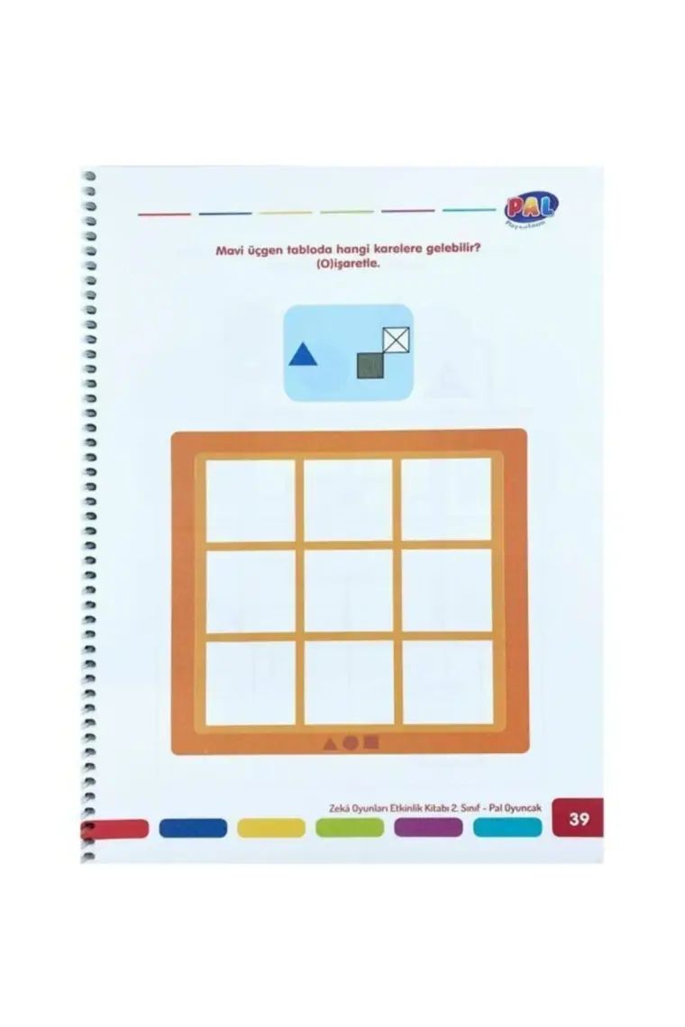 Pal 2. Sınıf Zeka Oyunları Etkinlik Kitabı