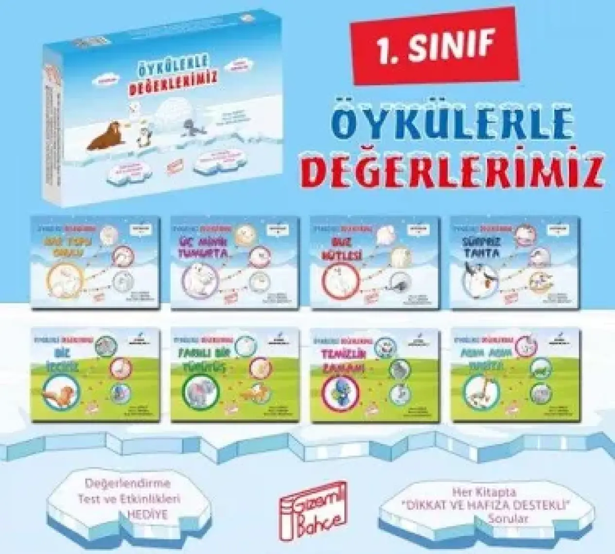 Gizemli Bahçe Yayınları Öykülerle Değerlerimiz Seti 7+ Yaş