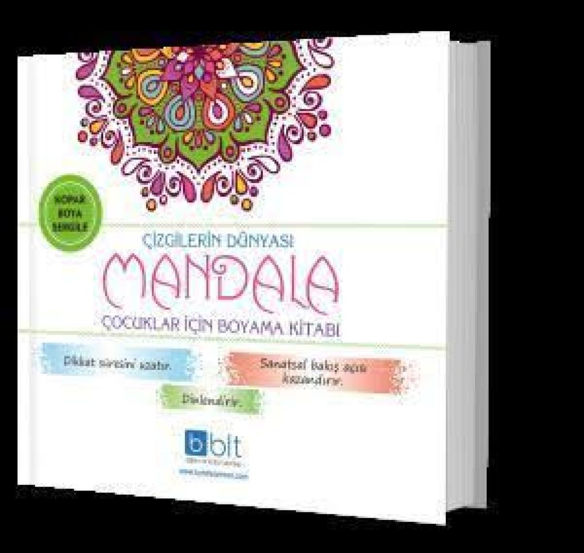 Çizgilerin Dünyası Mandala Çocuklar İçin Boyama Kitabı