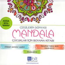 Çizgilerin Dünyası Mandala Çocuklar İçin Boyama Kitabı