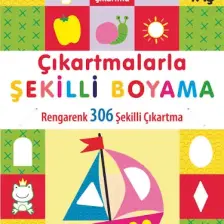0-6 Yaş Yayınları Çıkartmalarla Şekilli Boyama – 5 Yaş Üstü