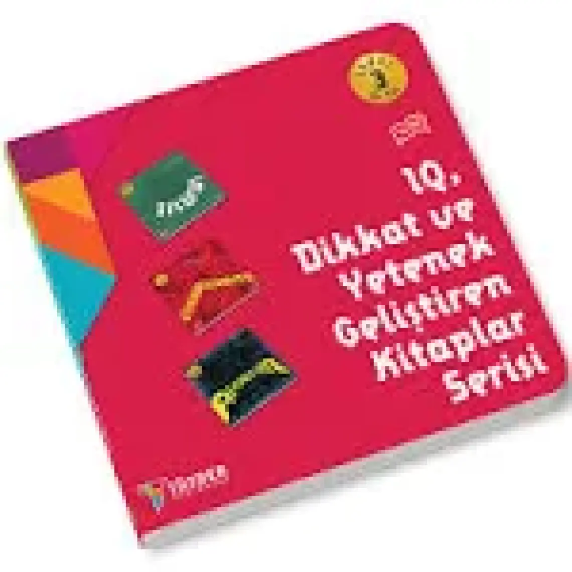 6+ Yaş Level 3 - IQ Dikkat ve Yetenek Geliştiren Kitaplar Serisi