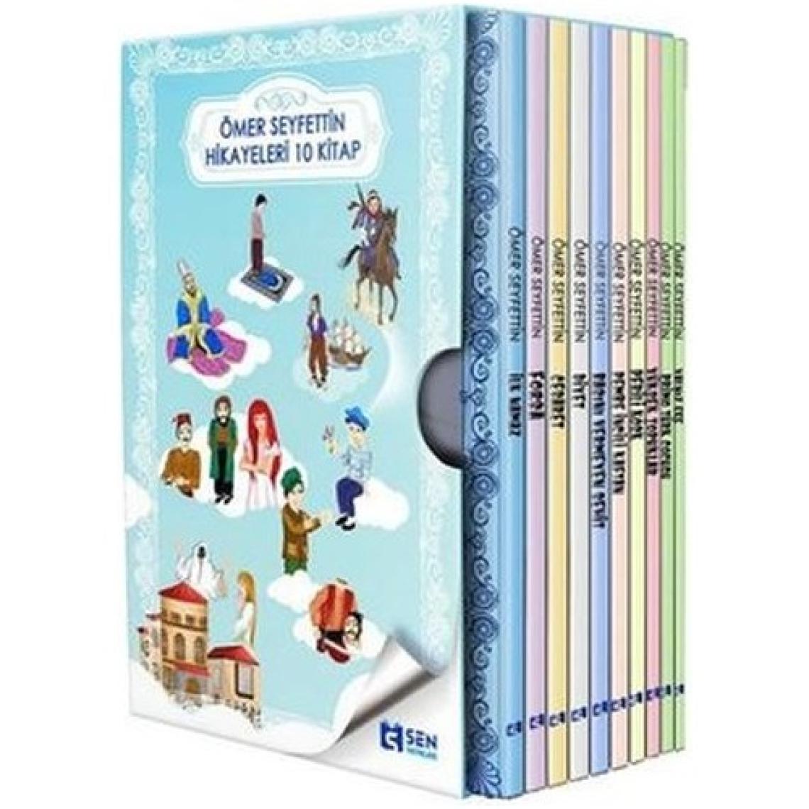 Sen Yayınları Ömer Seyfettin Hikayeleri (10 Kitap Takım Kutulu)
