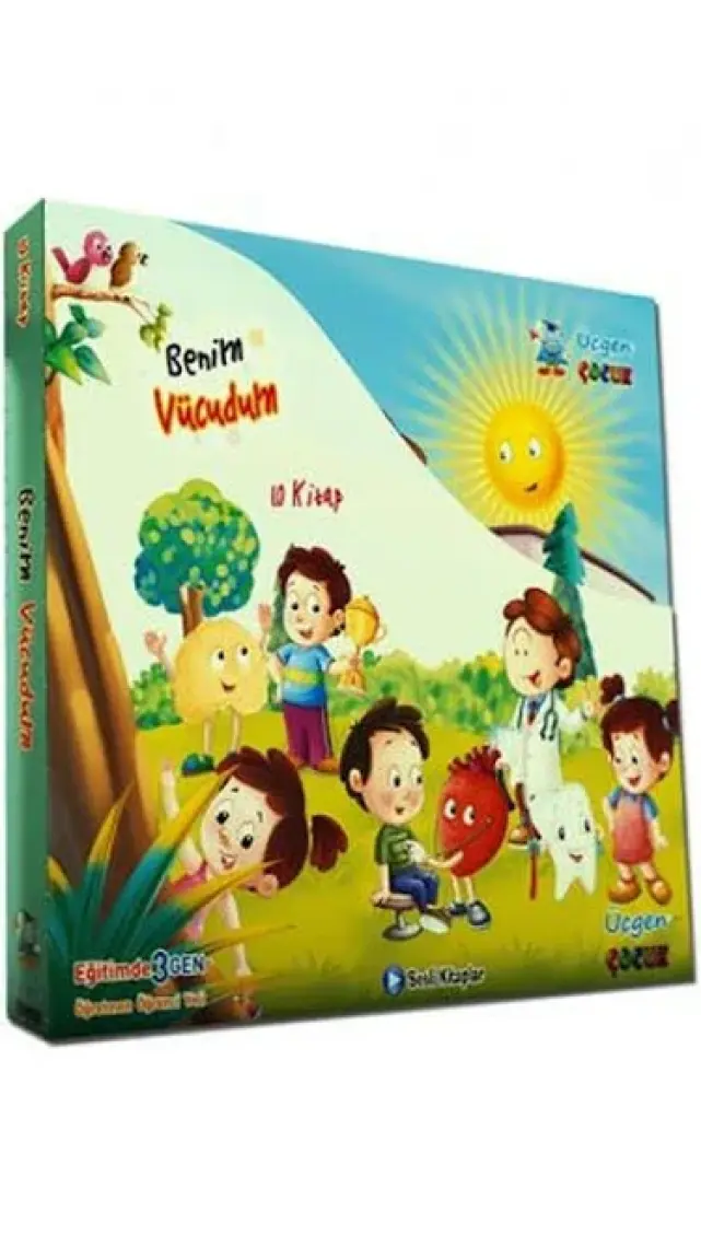 Üçgen Yayınları Benim Vücudum – 10’lu Okuma Seti