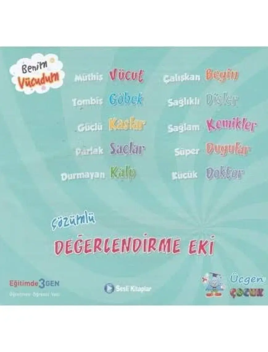Üçgen Yayınları Benim Vücudum – 10’lu Okuma Seti