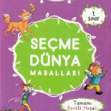 Yuva Yayınları Seçme Dünya Masalları Renkli Heceli 1.Sınıf 10 Kitap