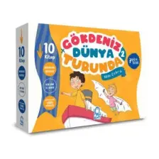 Gökdeniz Dünya Turunda 2 - 2. Sınıf Okuma Seti (10 Kitap) - Vildan Özdemir