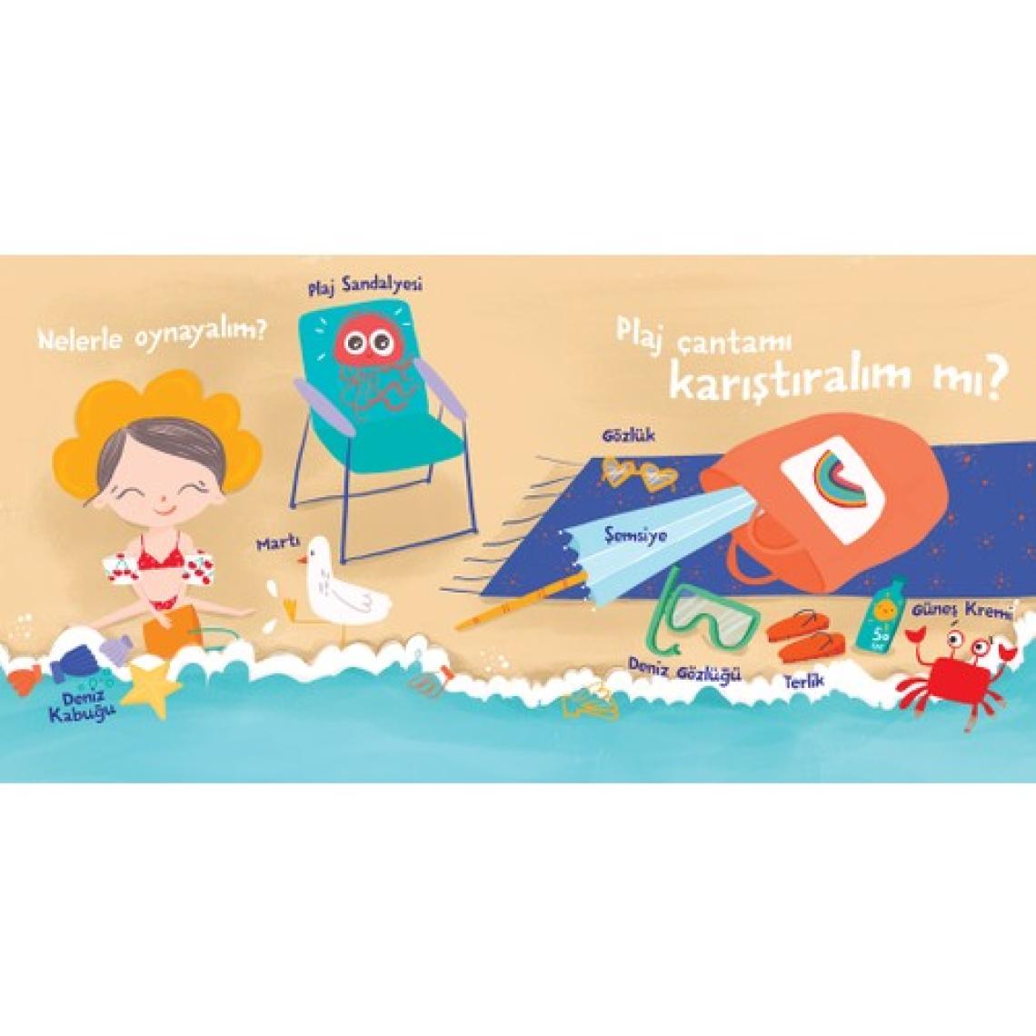 Tam Isırmalık Deniz Tatili Yırtılmayan Yıkanabilir Çiğnenebilir Yırtılmaz Kitap