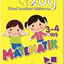 ZBG Zihinsel Becerilerimi Geliştiriyorum: Matematik (3-4 Yaş)