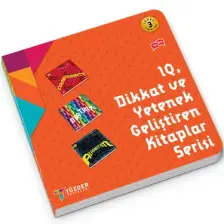 IQ Dikkat ve Yetenek Geliştiren Kitaplar Serisi Level 3 (7-8-9 Yaş) (3 Kitap Takım)