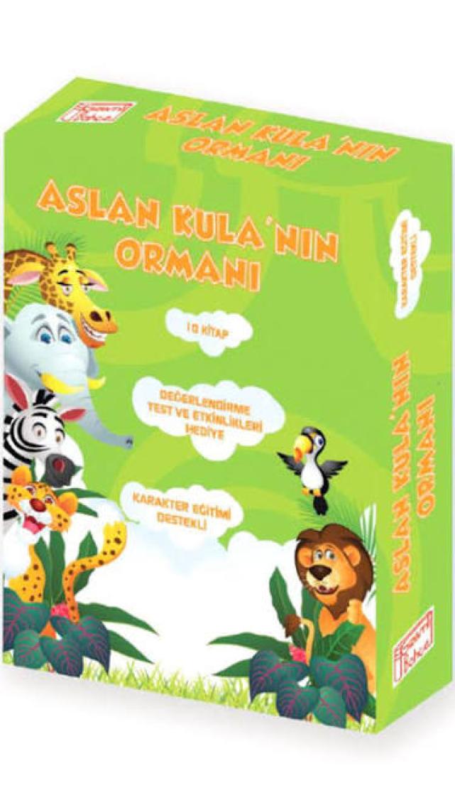Gizemli Bahçe Yayınları 2.Sınıflar İÇin Aslan Kula'Nın Ormanı 10 Kitap