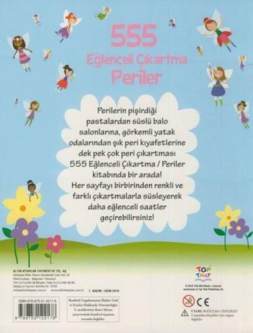 555 Eğlenceli Çıkartma-Periler