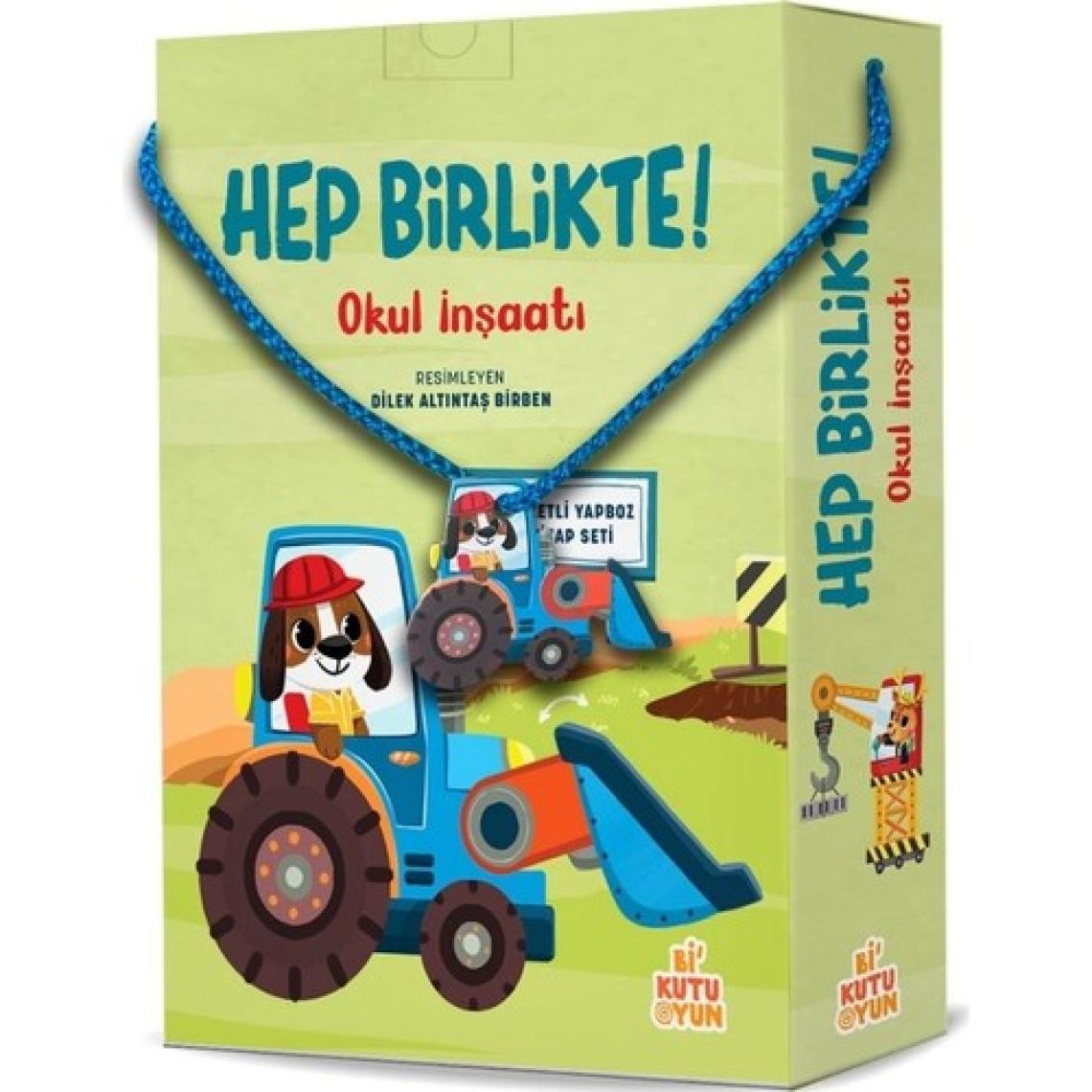 Hep Birlikte! - Okul İnşaatı (Kitap ve Oyun Seti)