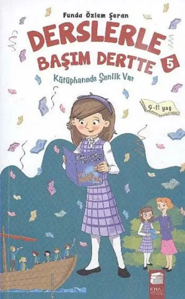 Derslerle Başım Dertte 5 Kütüphanede Şenlik Var-Funda Özlem Şeran