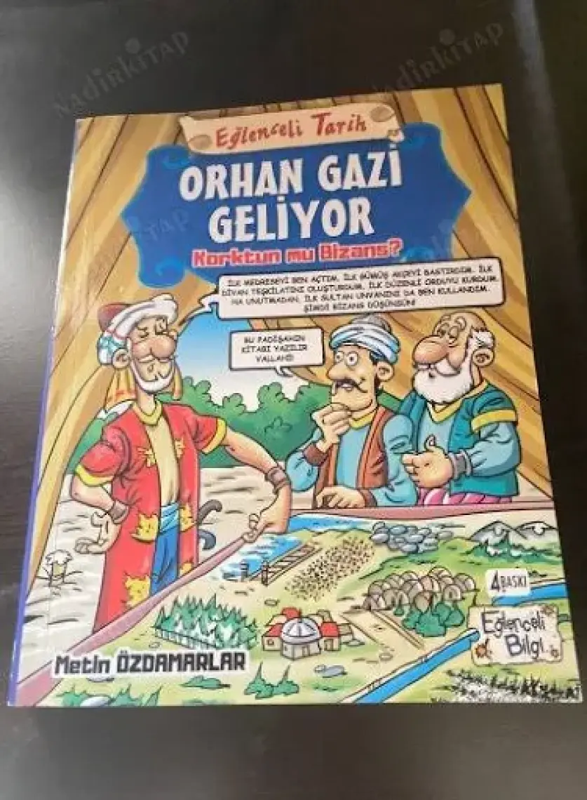 Eğlenceli Bilgi Yayınları Metin Özdamarlar Orhan Gazi Geliyor