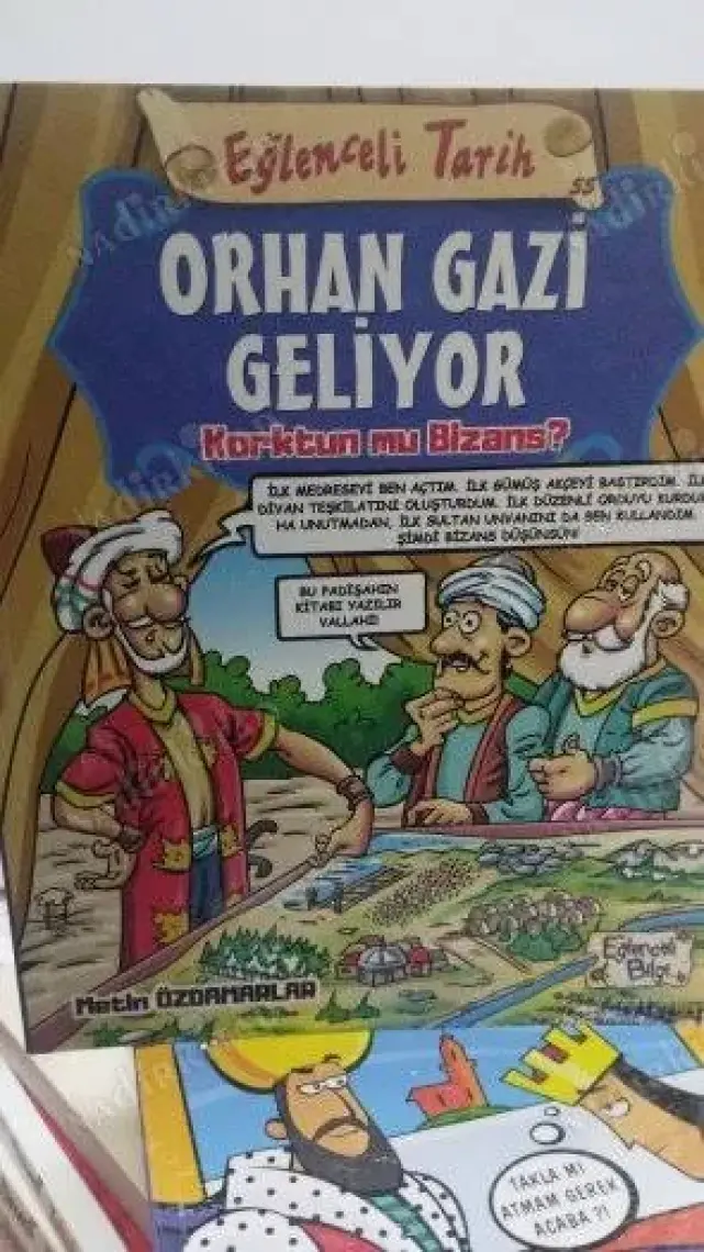 Eğlenceli Bilgi Yayınları Metin Özdamarlar Orhan Gazi Geliyor