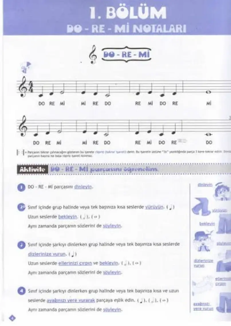 Solfej Öğrenelim 1 - Müzik Serüveni