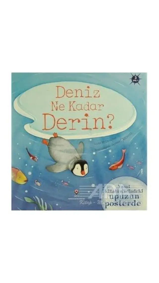 Deniz Ne Kadar Derin? (Süngerli) - Anna Milbourne
