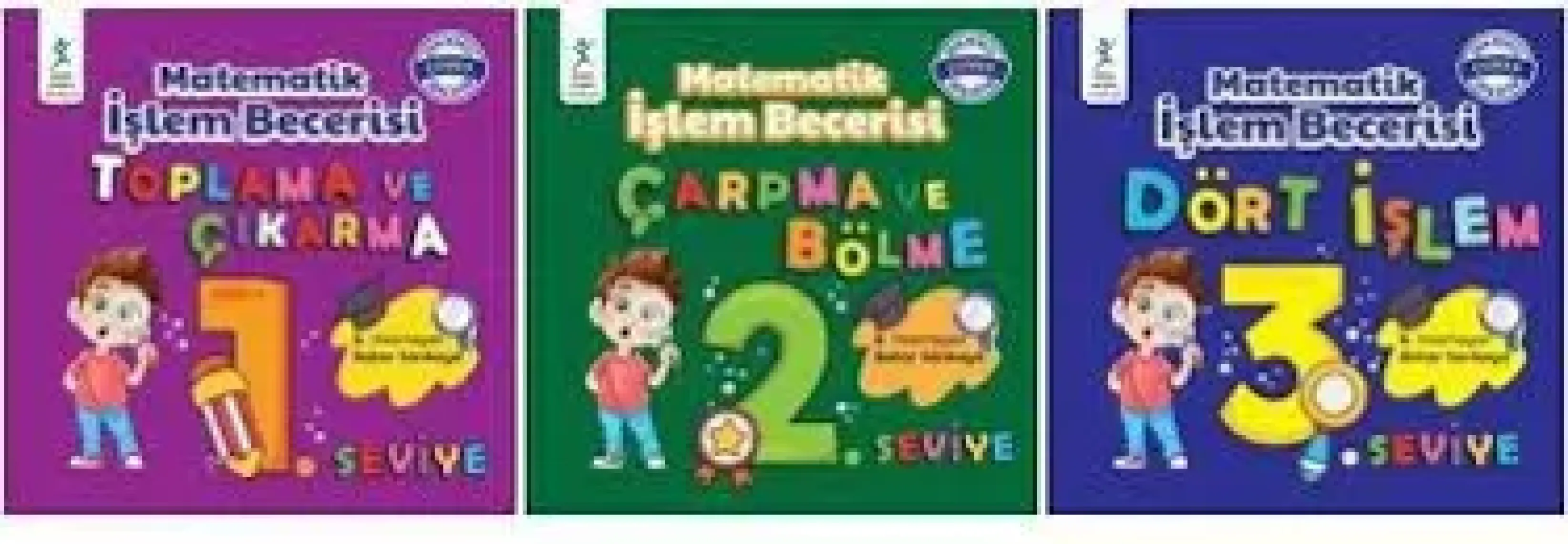 Matematik Işlem Becerisi Seti 3 Kitap - Bahar Sarıkaya
