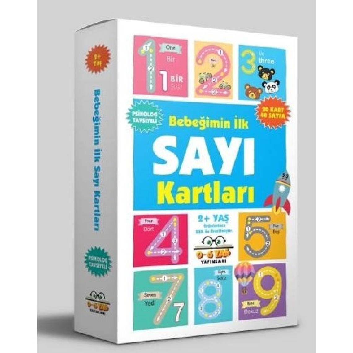 0-6 Yaş Yayınları Bebeğimin İlk Sayı Kartları / 2+ Yaş -