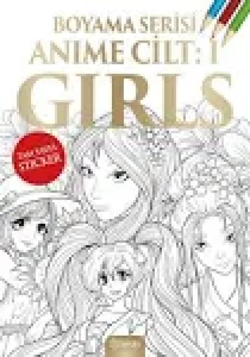 Teras Kitap Anime Boyama Cilt I: Girls