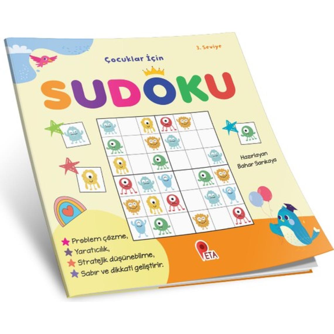 Çocuklar İçin Sudoku 3. Seviye - Bahar Sarıkaya