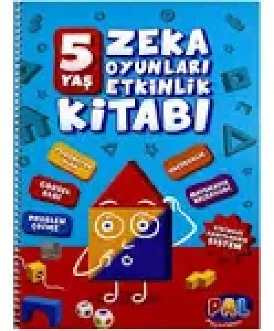 5 Yaş Zeka Oyunları Etkinlik Kitabı