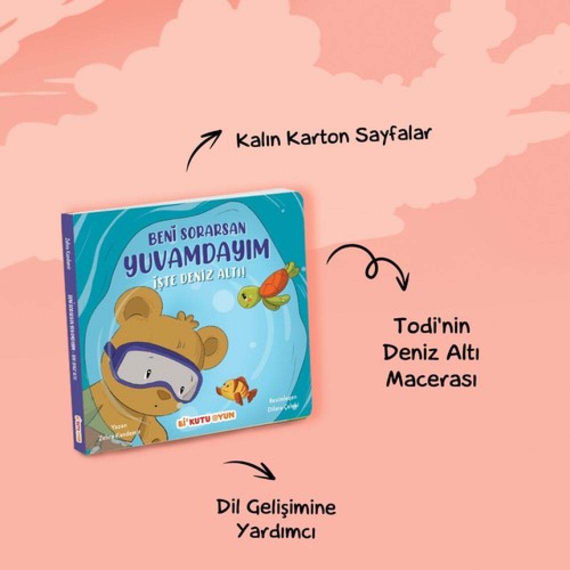 Beni Sorarsan Yuvamdayım - İşte Deniz Altı! - Kitap ve Yapboz Seti - Zehra Kandemir