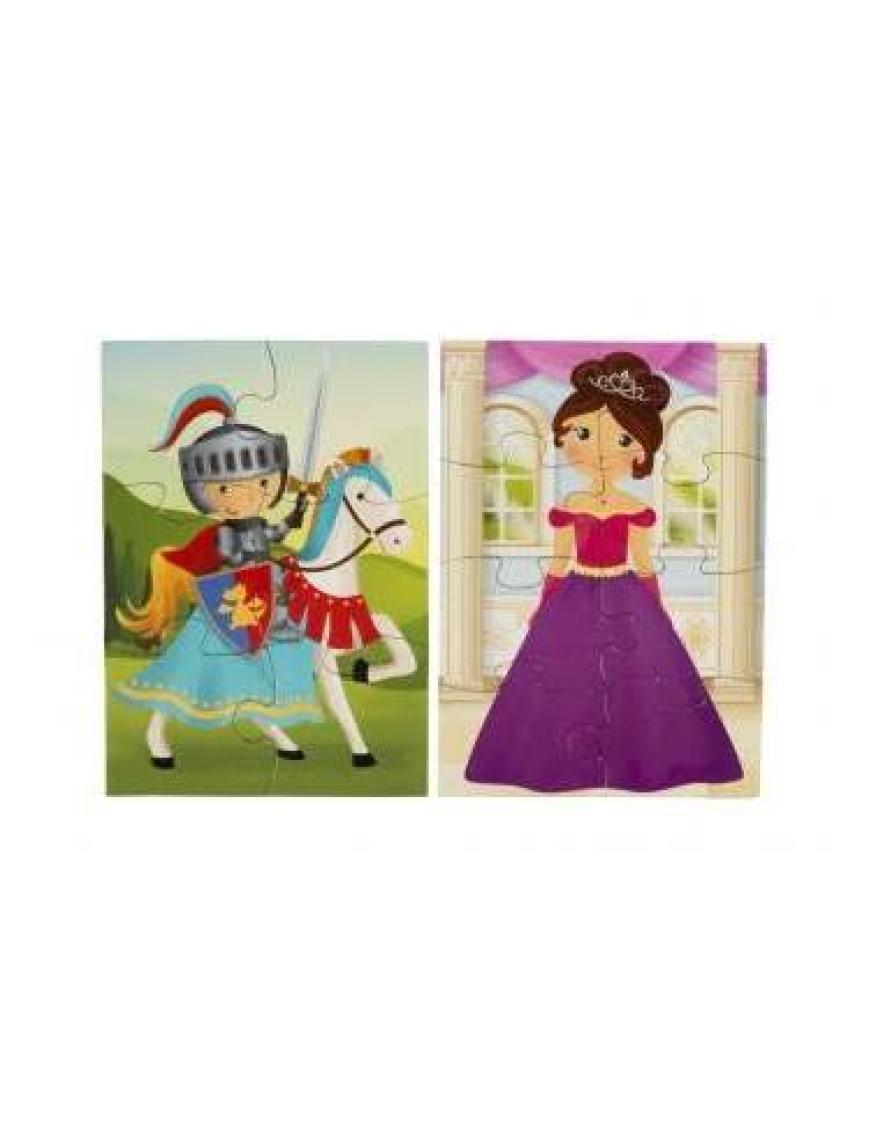 4 Mini Puzzle :Sevimli Dinazorlar