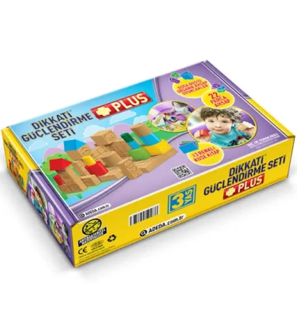 Adeda Yayıncılık Dikkati Güçlendirme Seti Plus 5 Yaş - 3 Kitap Takım