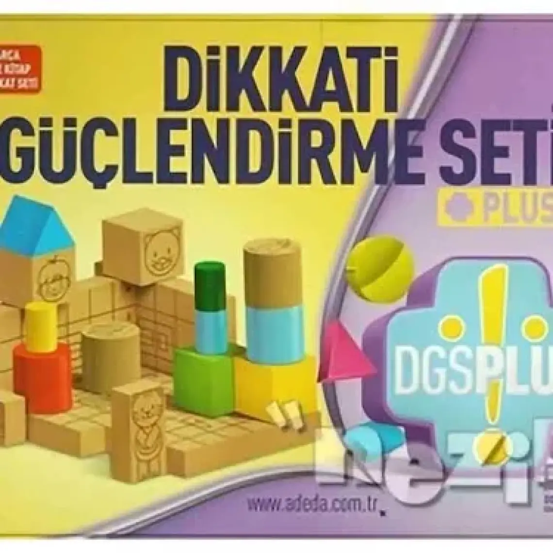 Adeda Yayıncılık Dikkati Güçlendirme Seti Plus 5 Yaş - 3 Kitap Takım