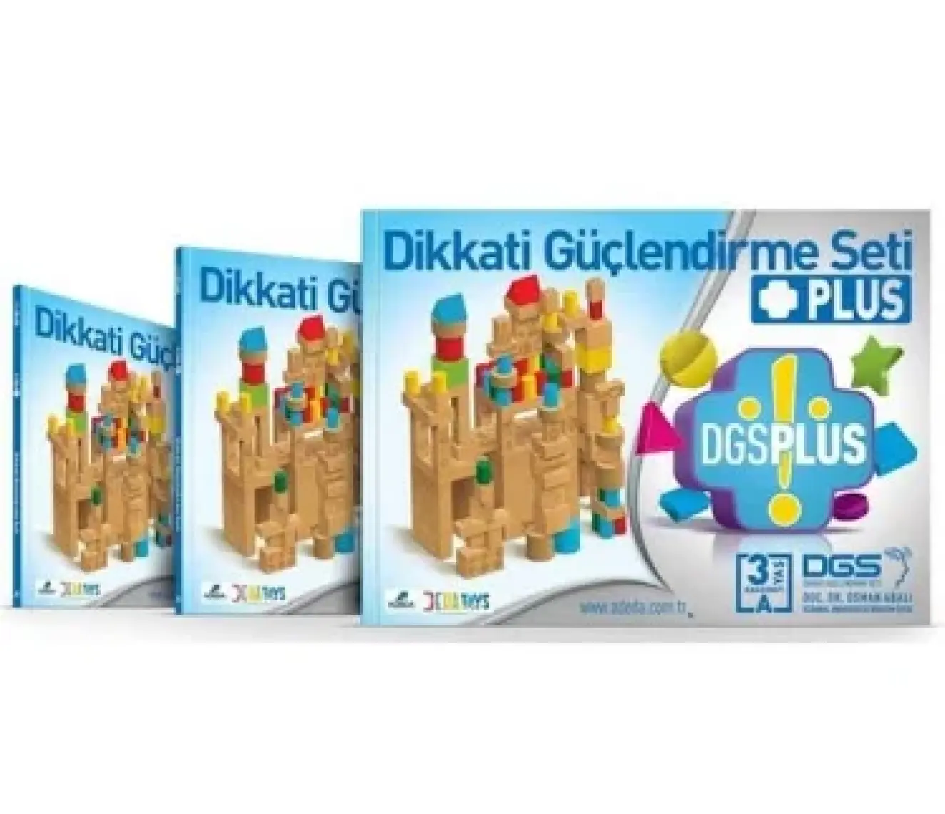 Adeda Yayıncılık Dikkati Güçlendirme Seti Plus 5 Yaş - 3 Kitap Takım