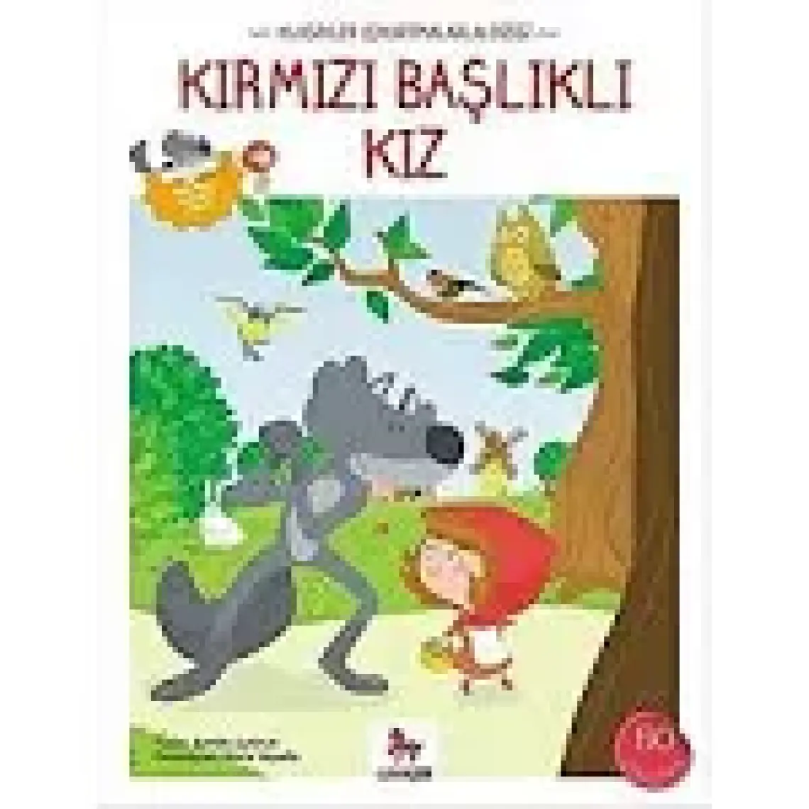 Kırmızı Başlıklı Kız (Çıkartmalarla)