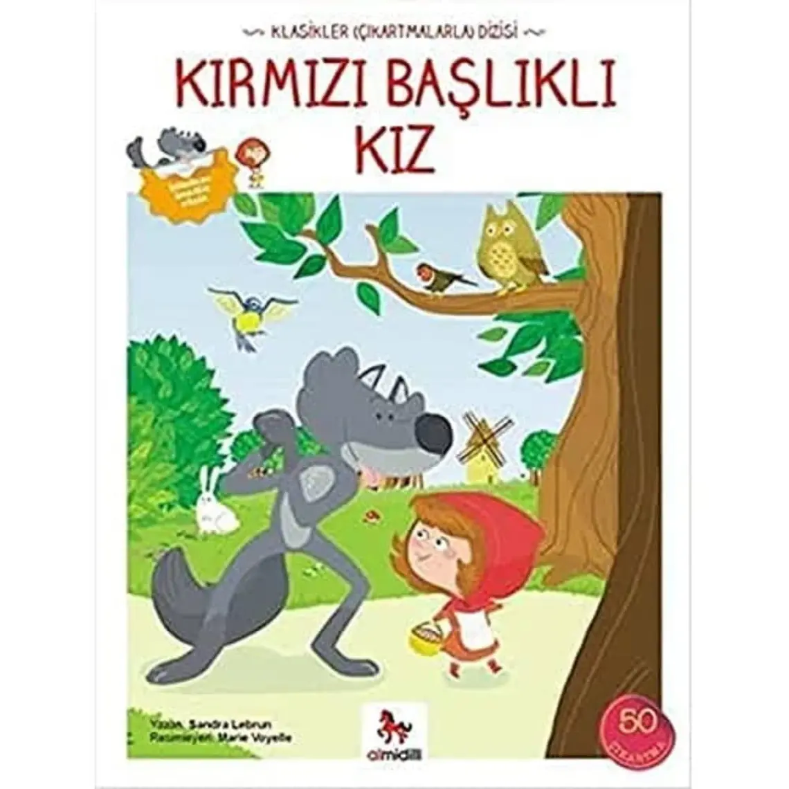 Kırmızı Başlıklı Kız (Çıkartmalarla)
