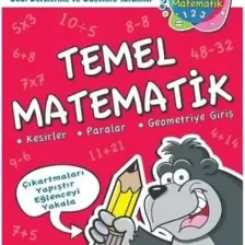 İlk Okul Eğlenceli Matematik Çıkartmalı Temel Matematik