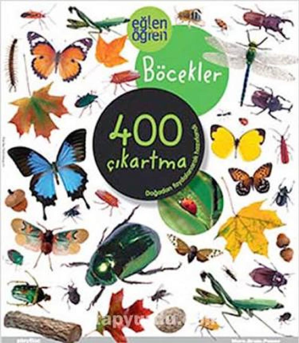 Eğlen Öğren Böcekler 400 Çıkartma