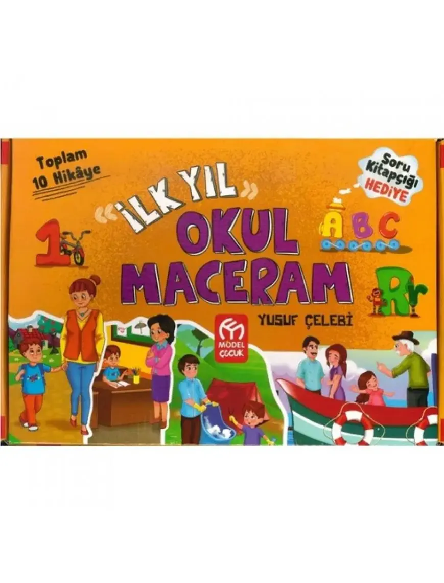 1. Sınıf Ilk Yıl Okul Maceram Hikaye Seti 10 Kitap