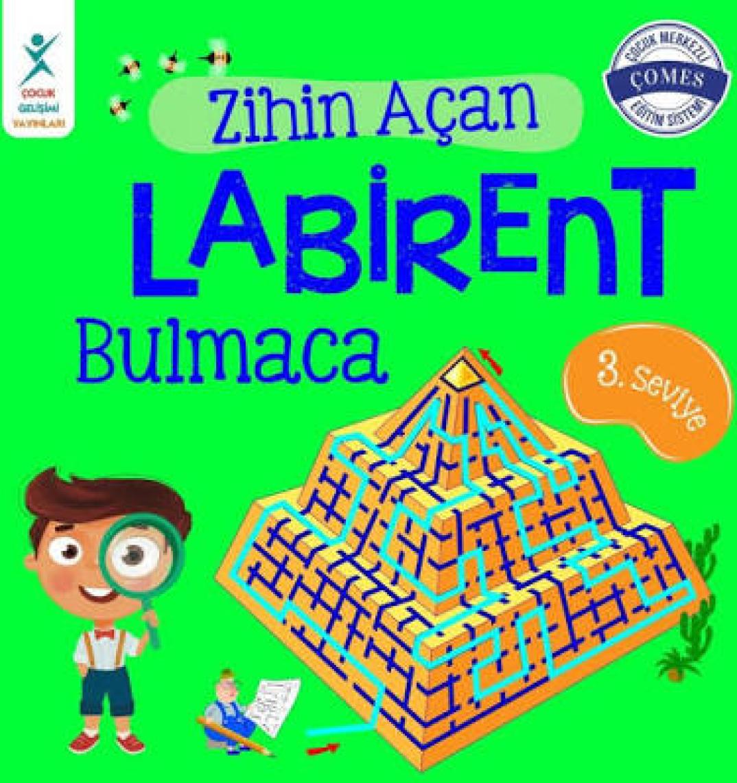Zihin Açan Labirent Bulmaca 3. Seviye - Tuğçe Turguner