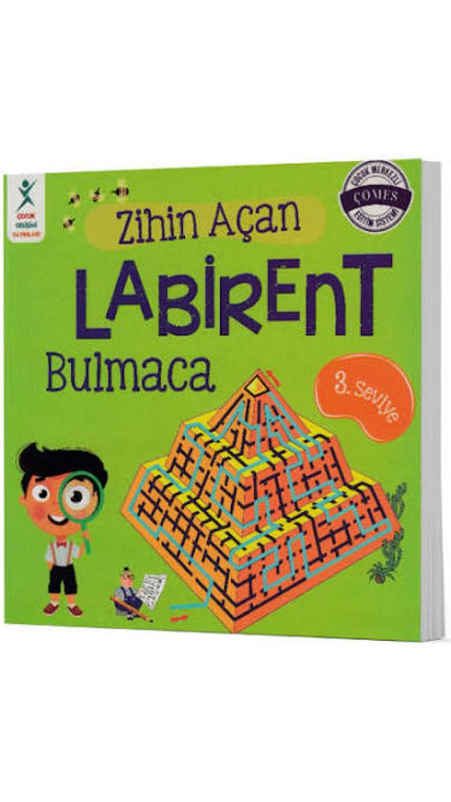 Zihin Açan Labirent Bulmaca 3. Seviye - Tuğçe Turguner