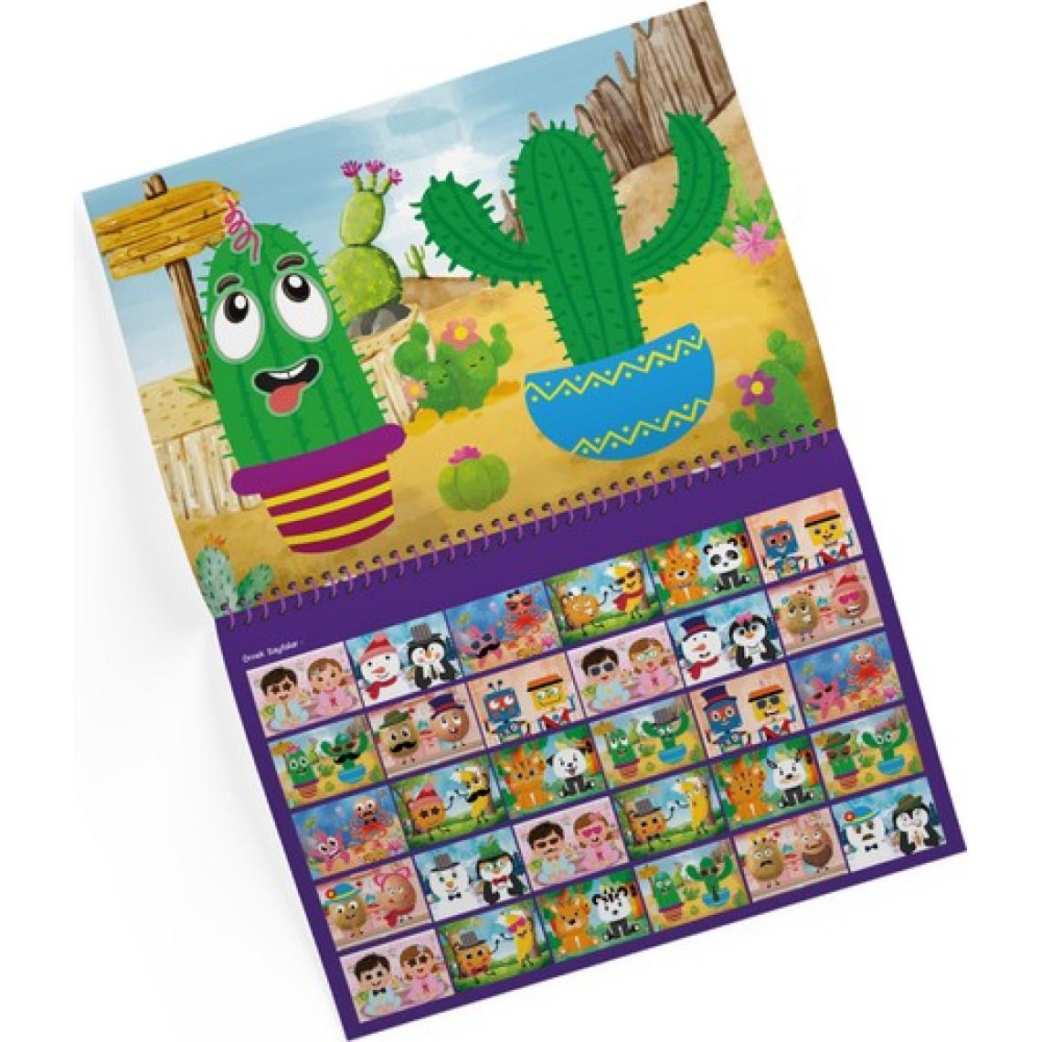 Tükenmeyen Sticker Kitabım - Eğlenceli Yüzler (100+ Tekrar Tekrar Kullanılabilen Sticker)