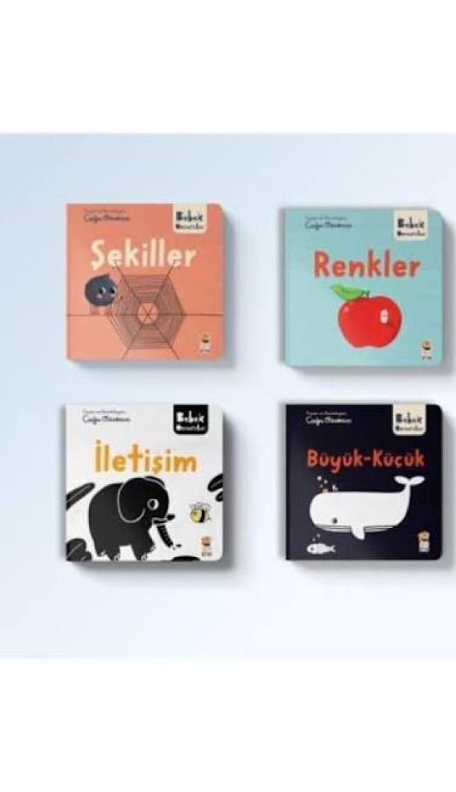Bebek Üniversitesi Seti 1: Hikayeli İlk Kavramlarım (4 Kitap Takım) - Çağrı Odabaşı