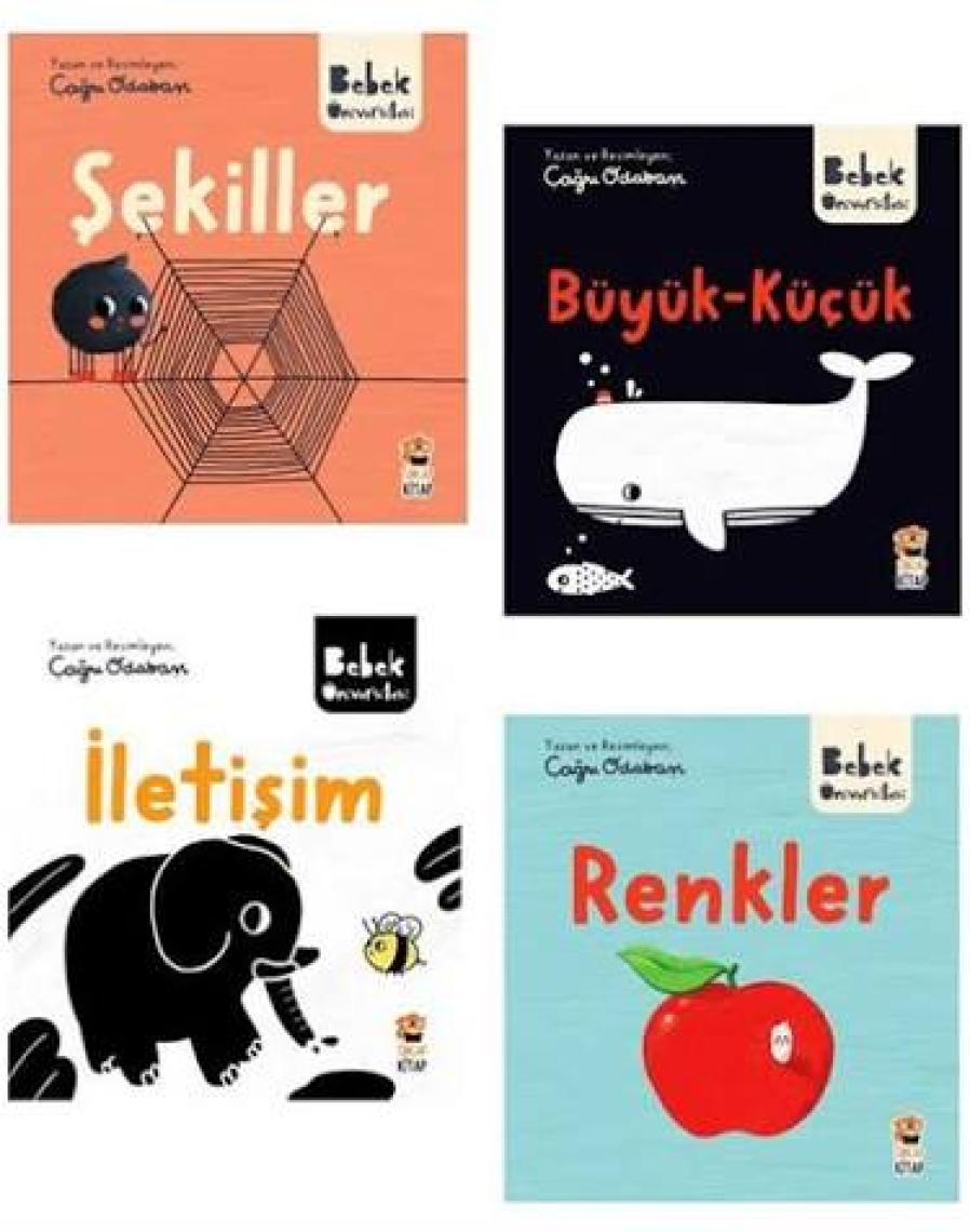 Bebek Üniversitesi Seti 1: Hikayeli İlk Kavramlarım (4 Kitap Takım) - Çağrı Odabaşı