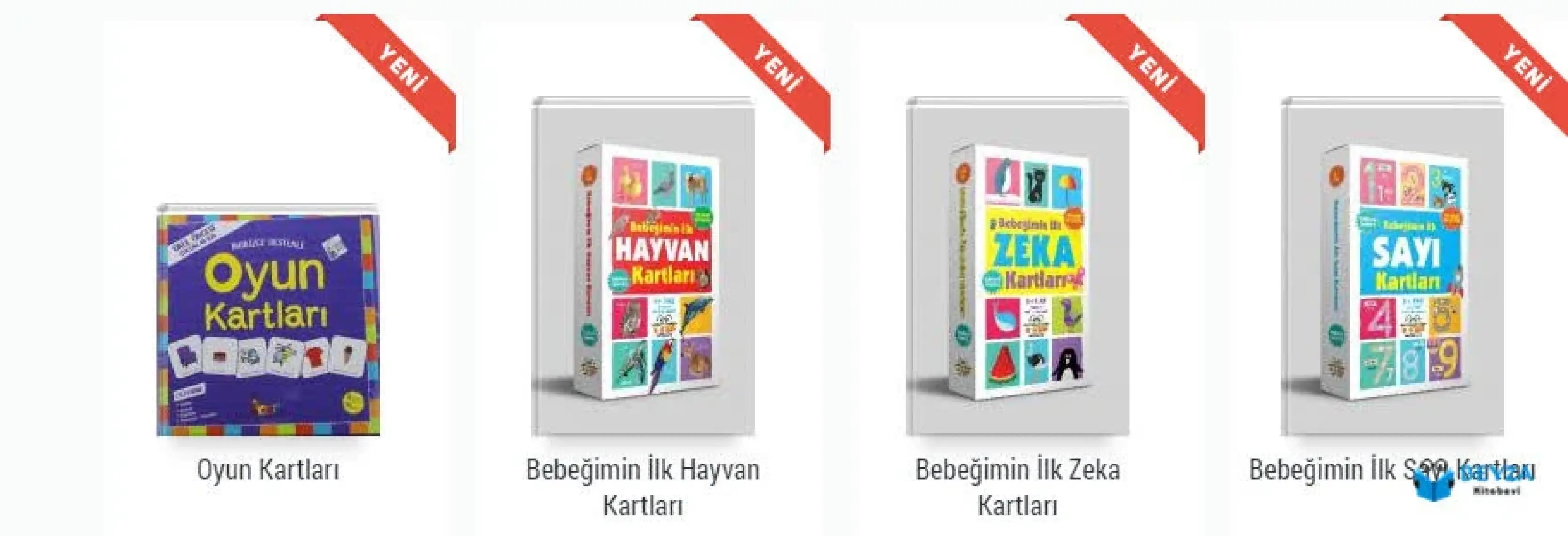 0-6 Yaş Yayınları Bebeğimin İlk Hayvan Kartları / 2+ Yaş -