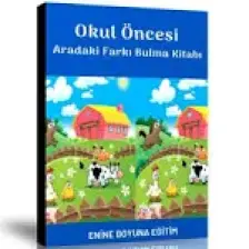 Okul Öncesi Fark Bulma Kitabı