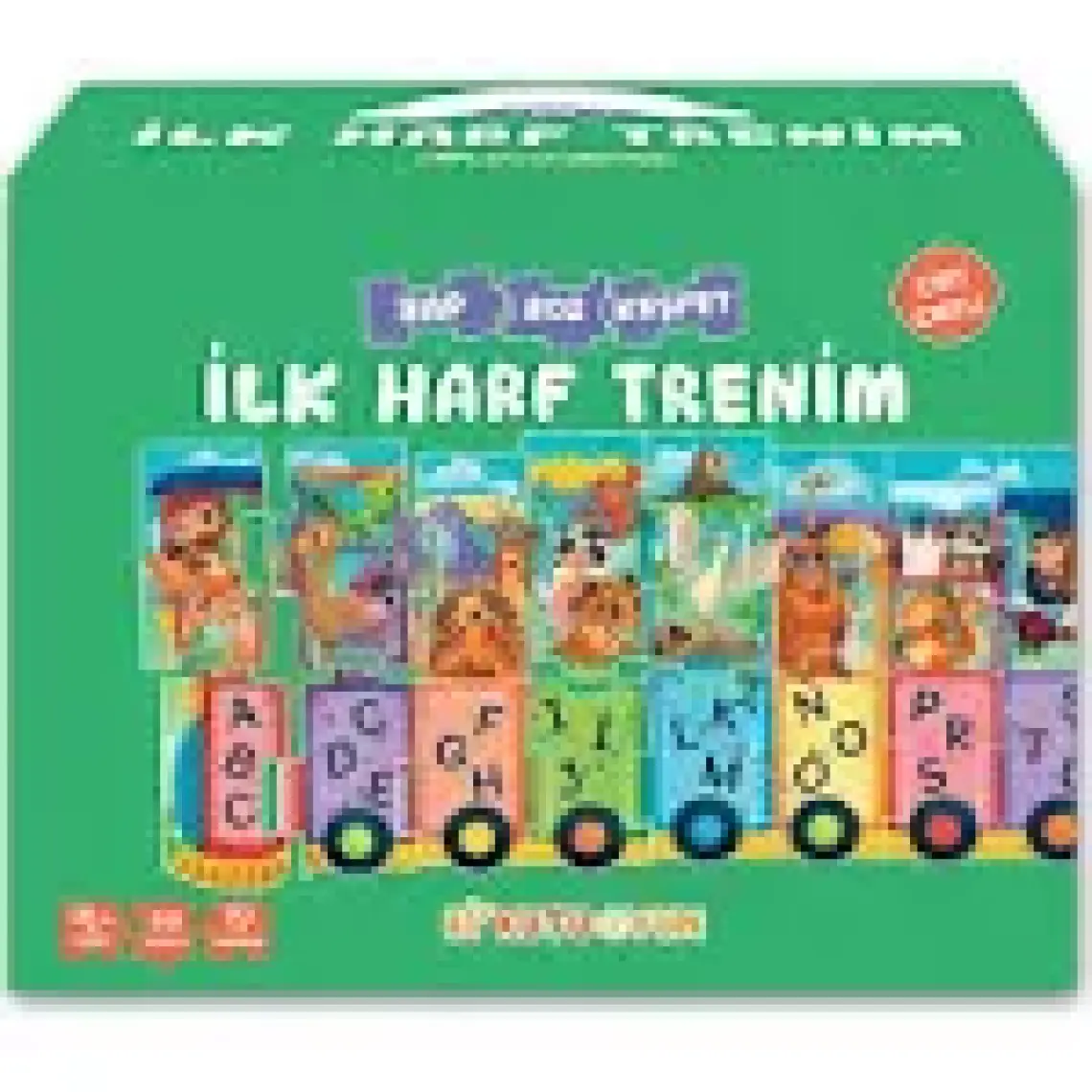 İlk Harf Trenim - Cırt Cırtlı Yapboz ve Kitap Seti - Buse Nazilli