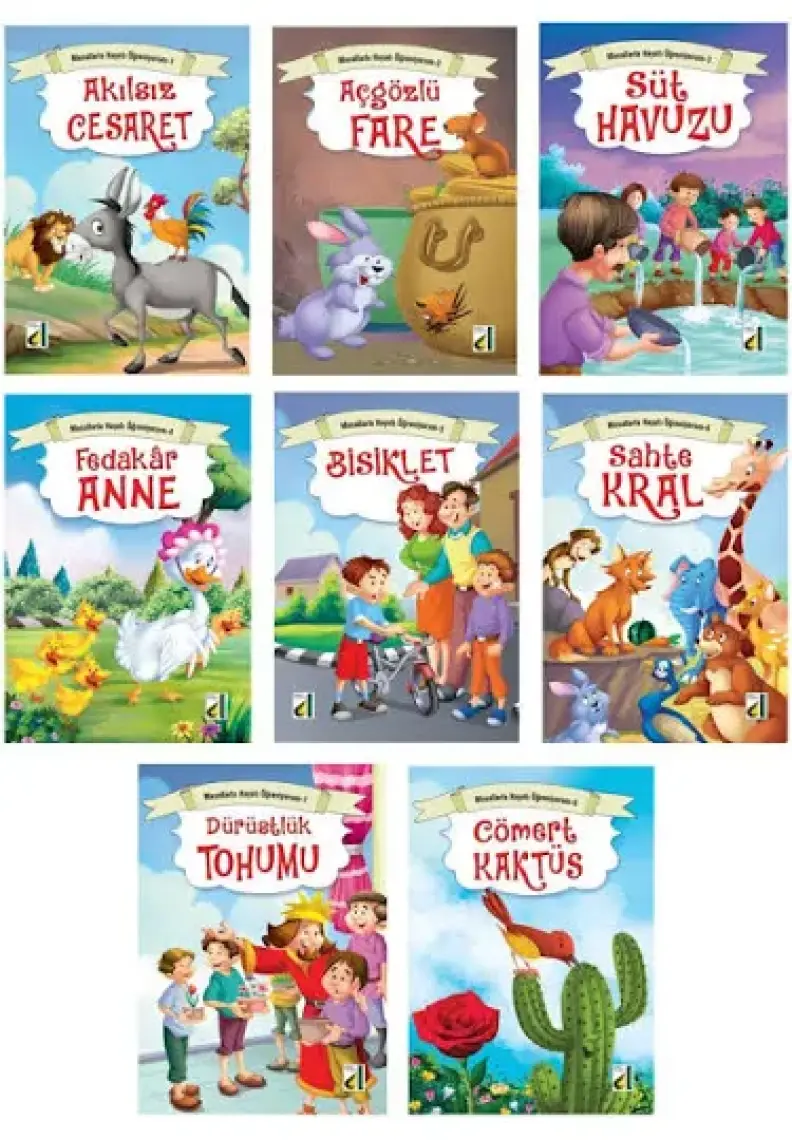 Masallarla Hayatı Öğreniyorum-8 Kitap
