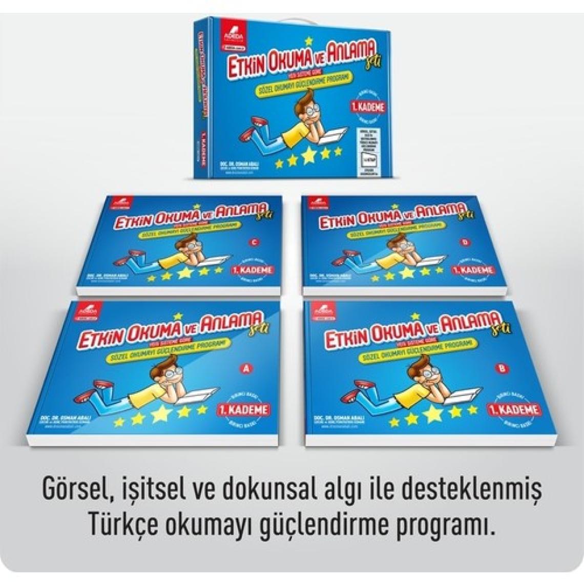 Adeda Yayıncılık Adeda Etkin Okuma ve Anlama / Okumayı Güçlendirme Seti 1. Kademe 6-7 Yaş - Osman Abalı