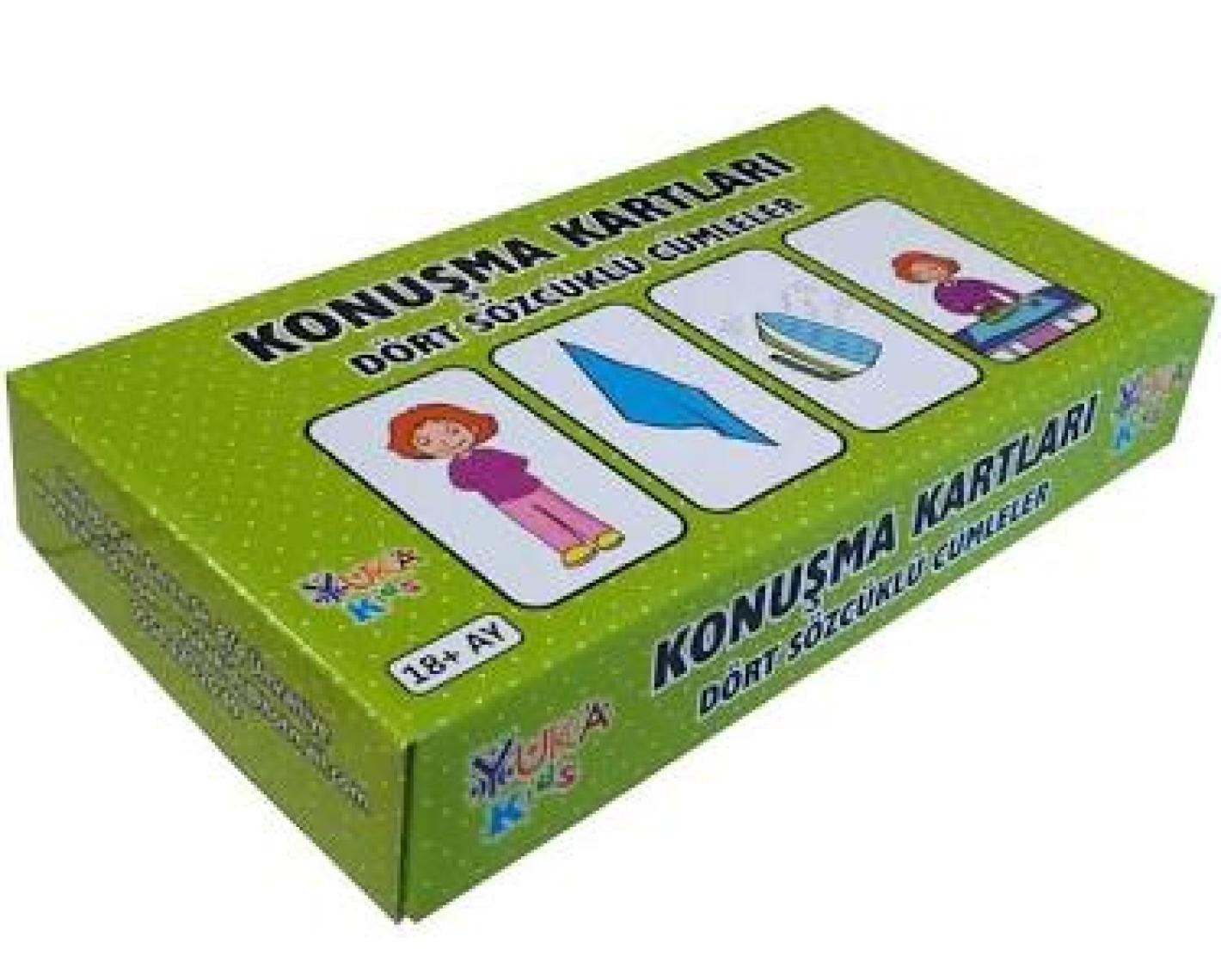 Konuşma Kartları (Dört Sözcüklü Cümleler )