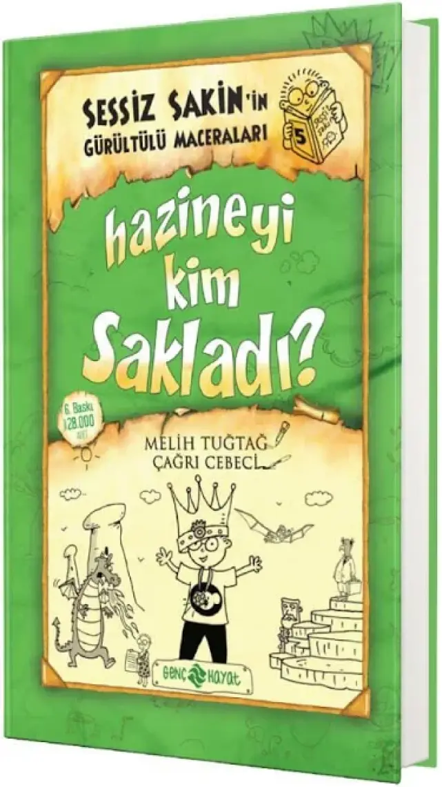 Sessiz Sakin’in Gürültülü Maceraları 5 - Hazineyi Kim Sakladı (Ciltli) - Melih Tuğtağ