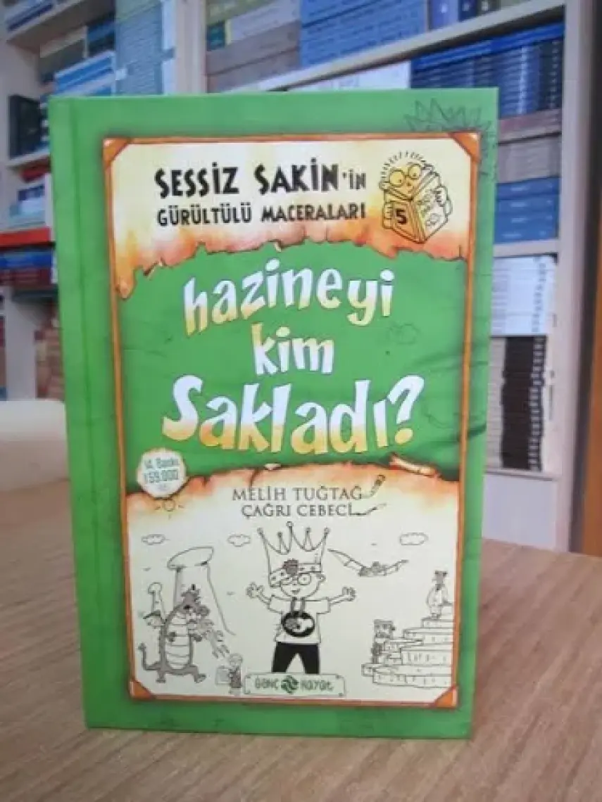 Sessiz Sakin’in Gürültülü Maceraları 5 - Hazineyi Kim Sakladı (Ciltli) - Melih Tuğtağ